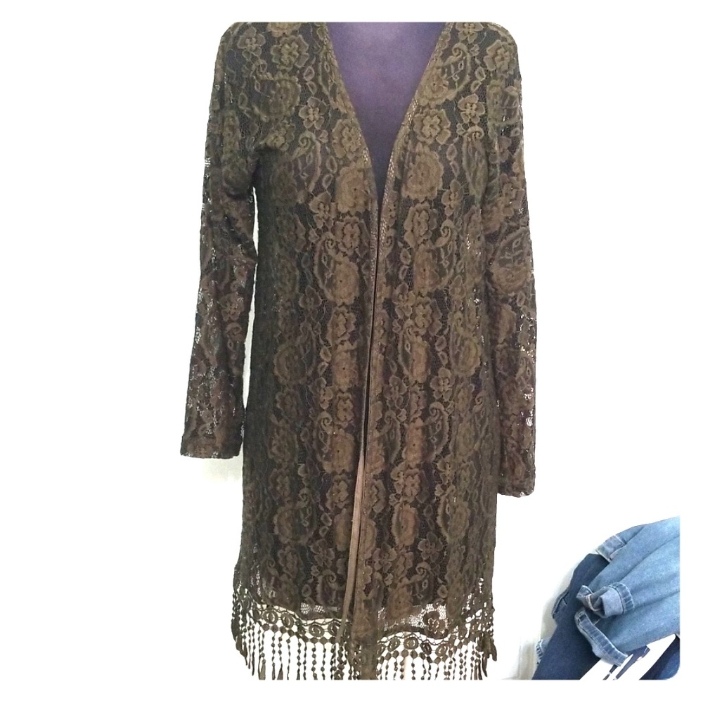 Lace duster